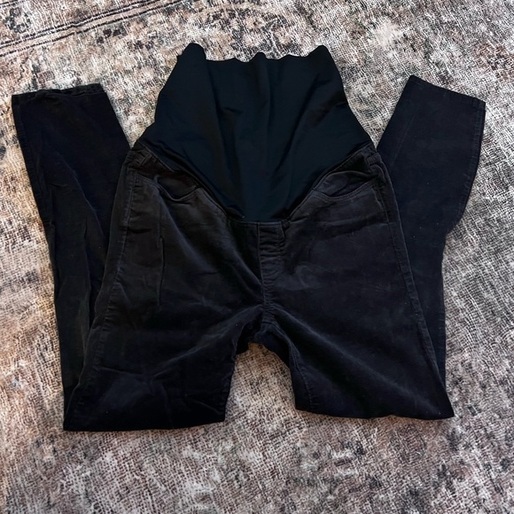 LOFT Pants - LOFT Maternity Full Panel Skinny Corduroy Pants Size 6